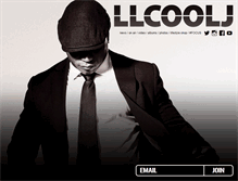 Tablet Screenshot of llcoolj.com